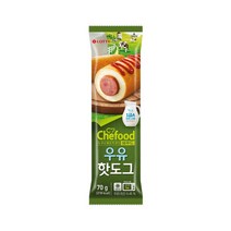 롯데 Chefood 우유핫도그 70g 4개 혼밥 간편식 아침대용 캠핑음식, 11개