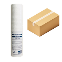 (100개 1 묶음) 10인치 침전필터 마이크로필터 멜트블로운 필터 1미크론, 필터 1묶음 (100개)