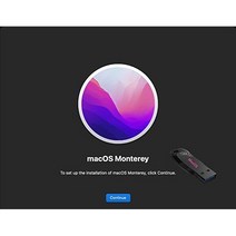 32GB 부팅 가능한 MacOS Monterey용 USB 드라이브 3.0 12.6(21G115) 전체 설치/업그레이드/다운그레이드 Mac OS X