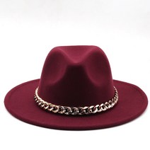 Simole fedora hats 와이드 브림 두꺼운 골드 117eEA2c5