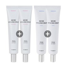 1+ 1푸드어홀릭 아이 앤 페이스 아이크림 40ml, (1+1)네이처스네일 아이앤페이스