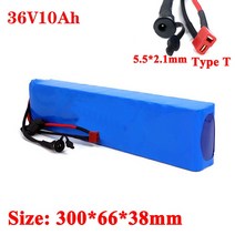 전동킥보드배터리 36V10Ah 18650 리튬 배터리 팩 10S3P 350W-600W 스쿠터 E Twow m365 pro ebike 백업 전원, 한개옵션0