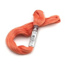 조이십자수 DMC 플로체 자수실-N.16 히데보 화이트 워크 모노그램 드론워크, .m, DMC 플로체-N.16 [ 352 ]