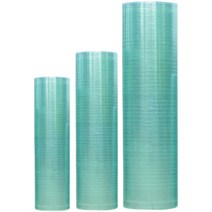 FRP 렉산 골판 투명 복층판 캐노피 단열 보드 공장, 두께 1mm 폭 1.2m 길이 1m