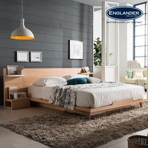 [잉글랜더] 스미스 평상형 침대(Sweet Slumber 스탠다드 필로우탑 매트-SS), 상세 설명 참조