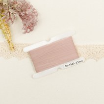 패션메이드모쿠바리본자수실3.5mm-074