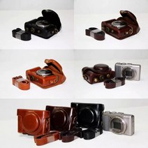 소니 사이버 샷 rx100/RX100II/RX100III DSC-RX100 M2 M3 M4 rx100 iii RX 100 ii 용 가죽 카메라 케이스, 02 brown