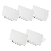 아크릴 가격표 명함 꽂이 직사각형 5P, 5개