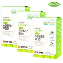 일양약품 하모네 SUPER+ 루테인 90캡슐 3개월분, 단품, MODEL:하모네_루테인_90캡슐(3개월분)