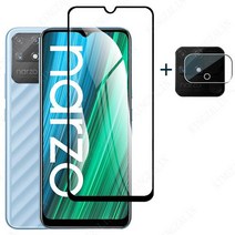 Realme Narzo 용 4IN1 유리 30 카메라 렌즈 보호 필름, 10 Realme Narzo 50 5G, 02 1Glass and 1렌즈
