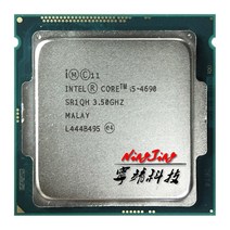 인텔 코어 i5-4690 i5 4690 3.5 GHz 쿼드 코어 CPU 프로세서 6M 84W LGA 1150, One Color_CHINA, 상세 설명 참조0