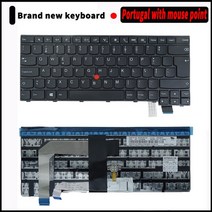 키보드 수리 축 키캡 스위치 부품 청축 레노버 씽크패드 T460S T470S S2 2ND GEN 13 RU SP UK 레이아웃 00UR367 01ER881, 7.PT with mouse point