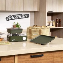 [썬터치 어드벤처] 큐브버너 x 감성그릴 올인원 세트, 아이보리, 1세트