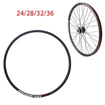 자전거휠 디스크휠 로드 픽시 휠셋 20 인치 산악 림 24283236 홀 더블 림 합금, 20인치 32홀