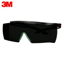 3M 보안경 SF3750AS W5.0 회색 고글 눈 보호 안티스크래치 코팅 용접용 차광 안경위착용
