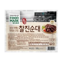 [정원] [푸드마크] 보승 찰진순대 500g, 2개