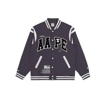 베이프 에이프 AAPE 맨즈 남성용 스웨트 바시티 자켓 AAPSWM3981XXJ