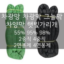 한국조달산업 차광막 그늘막 차광망 차양막 햇빛차단막 3x4 4x6 6x8 6x10 6x20 6x40, 1개, 98%차광망,검+녹 4x6m (4중직/4면봉제)
