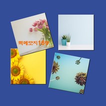예닮 다쿠용 정사각 메모장 떡메 캐릭터메모지 귀여운메모지 예쁜메모지 칼라 대떡메 떡메모지 도안 떡메모지 제작 2권, 아이디어