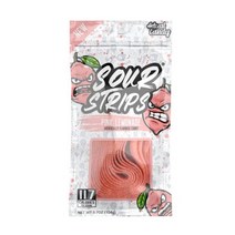 사워 스트립 핑크 레모네이드 젤리 캔디 104g Sour Strips Pink Lemonade 3.7oz