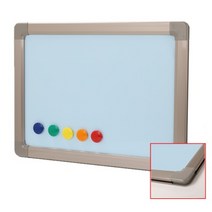 카모스 칼라 자석 게시판 얇은후레임 1200x900mm, 핑크