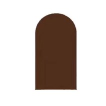 헤드보드 침대 헤드 보드 쿠션 프레임원형 아크 다다미 부드러운 가방 머리판 홈 장식 액세서리 아기 방 벽, 14 colour10_01 20x25cmx1pcs