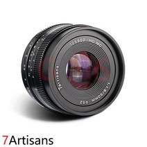 7Artisans 50mm F1.8 수동포커스 APS-C 캐논 EF-M 용, 소니E