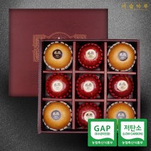 이슬마루 명절 후 배송이슬마루 GAP 저탄소 사과배 혼합 선물세트 3.3kg (사과5과+배4과) -인증