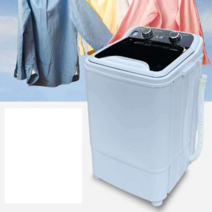 10키로세탁기 통돌이 원룸 세탁기 8kg 모텔 가정용 큰, 5KG 화이트 세탁+탈수+항균