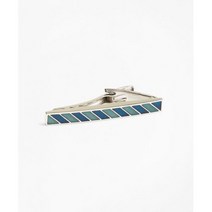Brooksbrothers 브룩스 브라더스 스트라이프 Enamel 타이바 타이핀 넥타이핀 넥타이 타이 클립 122460