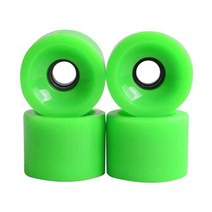 4 조각 스케이트 보드 PU 바퀴는 스케이트 보드의 진동 발과 소음에 효과적입니다., 푸른 풀