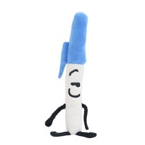 Battle for Dream Island BFDI 봉제인형 애착인형 성냥인형 꽃인형, 13-25cmcm, K.만년필