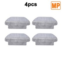 Hepa 필터 Xiaomi Mi Robot Vacuum-Mop Pro STYJ02YM Mijia 클리너 교체 액세서리 용 메인 브러시 걸레 천 사이드, [15] 4 Mop Cloth