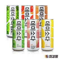 동아오츠카 데미소다 6종 250ml x 30캔 애플 오렌지 레몬 복숭아 자몽 청포도 옵션, 데미소다 복숭아 250mlx30캔