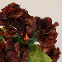 조화 고급 성묘꽃 산소꽃 납골당 꾸미기 클리어런스 꽃다발, 1.조화 부쉬, 1-2 가을 수국 부쉬, 버건디(262-320)