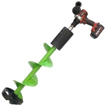 얼음낚시 아이스오거 빙어낚시 드릴 구멍뚫기 쇄빙기, 난간 연장봉 8인치 나일론 아이스 드릴