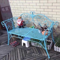 야외벤치의자 야외용벤치 벤치 공원의자 철제벤치 3인벤치의자 야외벤치 야외의자 정원의자, E