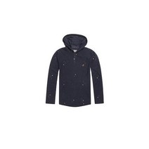 남성 볼컴 스톤 후드 헨리 라이트웨이트 블루 458652