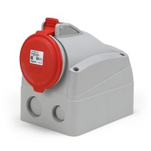 전기용접세상 아남 산업용 콘센트 3P32A 415V 555259 N상접지 IP44 27787, 상세페이지 참조