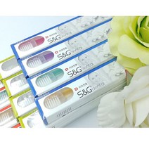 S&G 에스엔지칫솔 치과용칫솔 이중슬림모칫솔, 1set, 12개