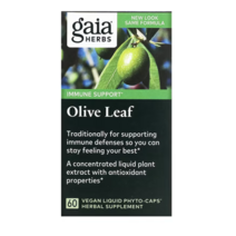 Gaia Herbs 올리브 잎 액상 캡슐 60정