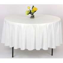 시둥마켓_겨울식탁보 파티테이블보 용품 마술 화이트 뷔페 전시용, 250cm