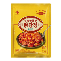CJ 숯불향 오리지널 닭강정 200g, 5개