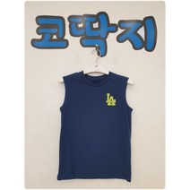 여04263 MLB정품 주니어 라운드 크루넥 나시 민소매 티 셔츠 중고구제 코딱지구제