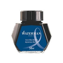 워터맨 병잉크 블루블랙 50ml