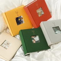 오첵 4x6 포켓식 포토앨범 200매 인화사진, 커버유형:기본형, 옐로우