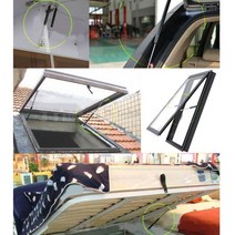 주방 악세사리 유니버설 자동차 가스 스트럿츠 보닛 후드 2 개 300-600mm 트렁크 테일 게이트 충격 리프, 한개옵션1, 06 550mm