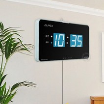 [쿠삼]알펙스 LED 벽걸이시계 심플디자인 사무실 벽시계;인테리어벽시계_거실벽시계~3756EA+V, 서쿠나이3쿠팡3 알펙스5574/중형