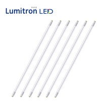 루미트론 LED직관 형광등 T8 18.5W(FL32 36 40W대체) 주광색(하얀빛) x 6개 1200mm, 단품