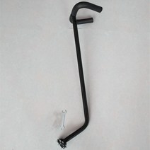 밀대 보호자 안전바 핸들 핑크 보조 손잡이 자전거 실버 네발 세발 연결 수레 푸시바 걸이 혼합색상, 단일사이즈, 블루